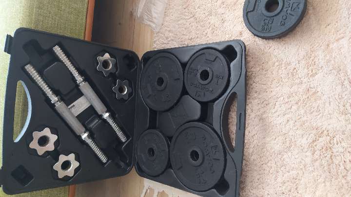 Bar ve Dumbell Set