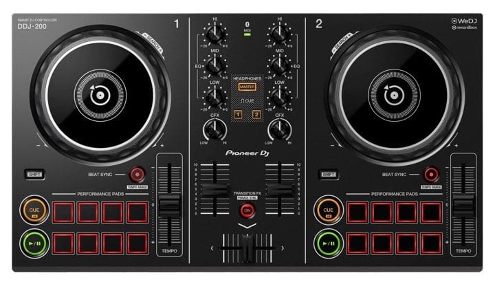 Pioneer DDJ-200 2 Kanal Controller