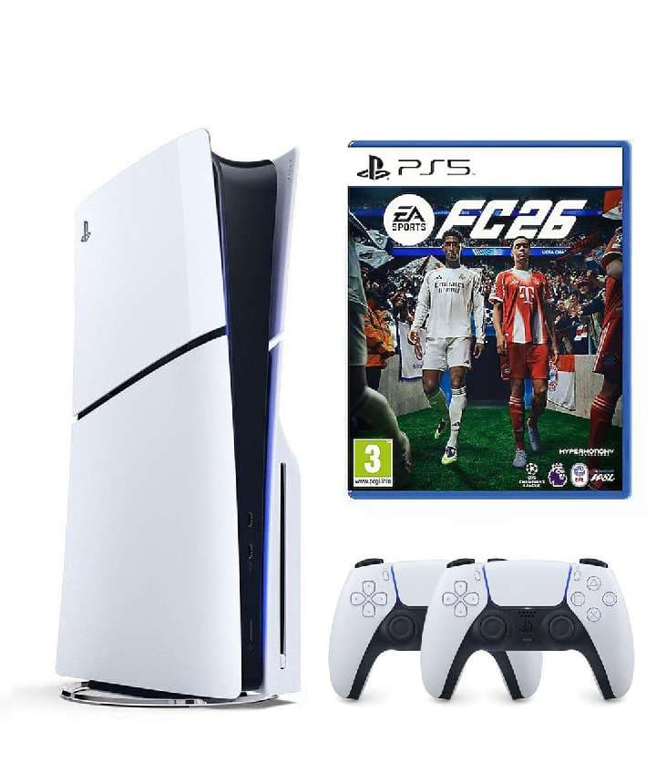Sony Playstation 5 + 2 DualSense + Playstation Plus Aboneliği + FC25 ve Diğer Birçok Oyun Seçeneği