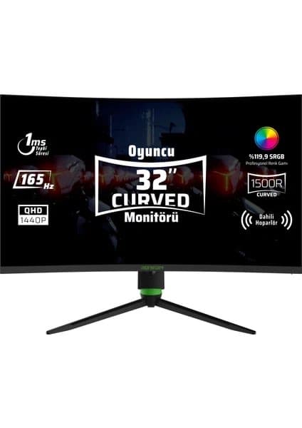 Monster Aryond A32 V1.2 Curved Oyuncu Monitörü