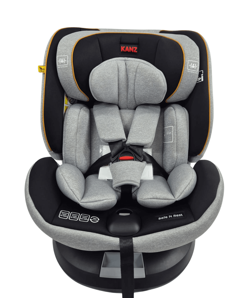 Kanz Safe N Rest I-size 0-36 KG 360 Dönebilir Oto Koltuğu - Siyah