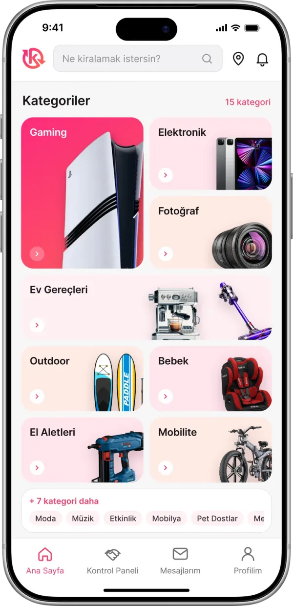 Ara ve keşfet