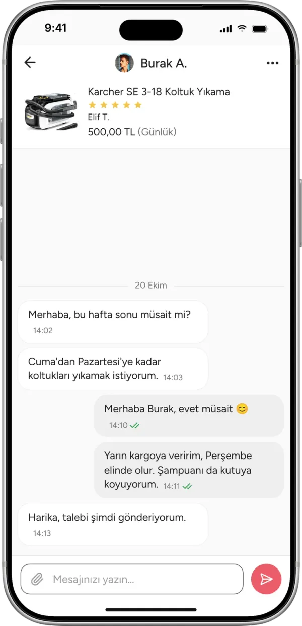 Ürün hakkındaki soruları yanıtla