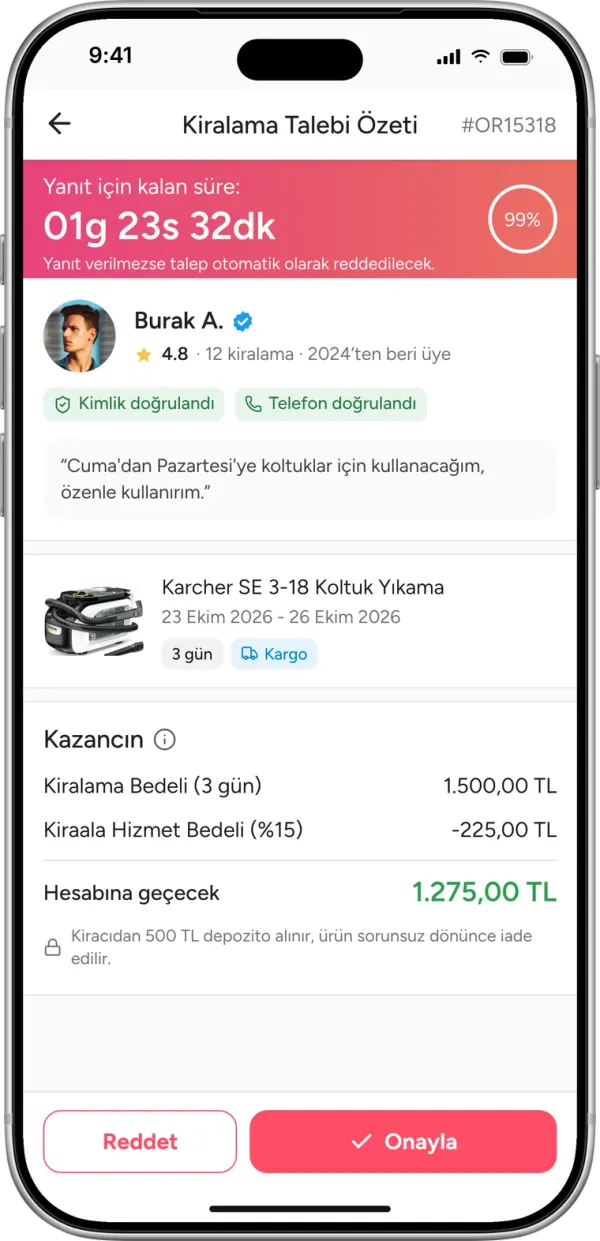 Gelen talepleri hızlıca yanıtla
